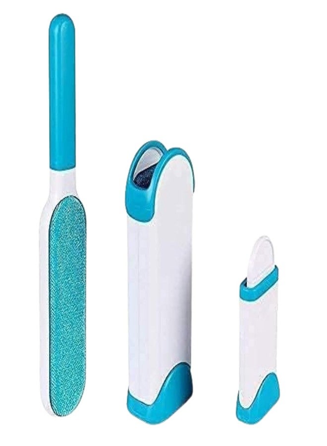 Exxelo Pet Hair & Lint Remover Mitt | Double-Sided, Self-Cleaning & Reusable | Removes Dog, Cat Hair, Dust & Lint from Clothing, Furniture, Sofa & Home Surfaces Easily - Image 1